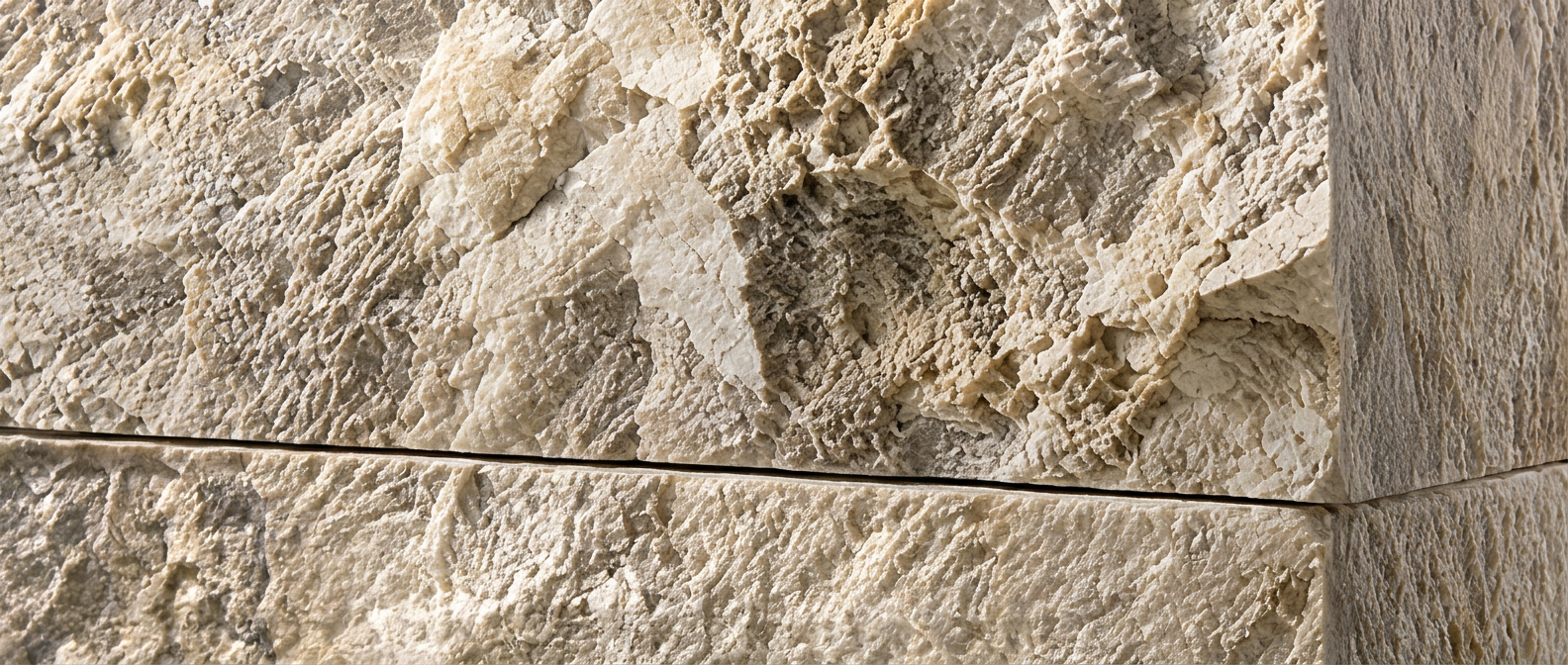Detalhe de textura em pedra natural