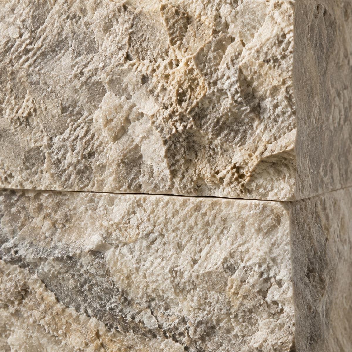 Textura de revestimento em pedra natural